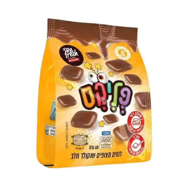 פליקס דגנים מצופים שוקולד חלב